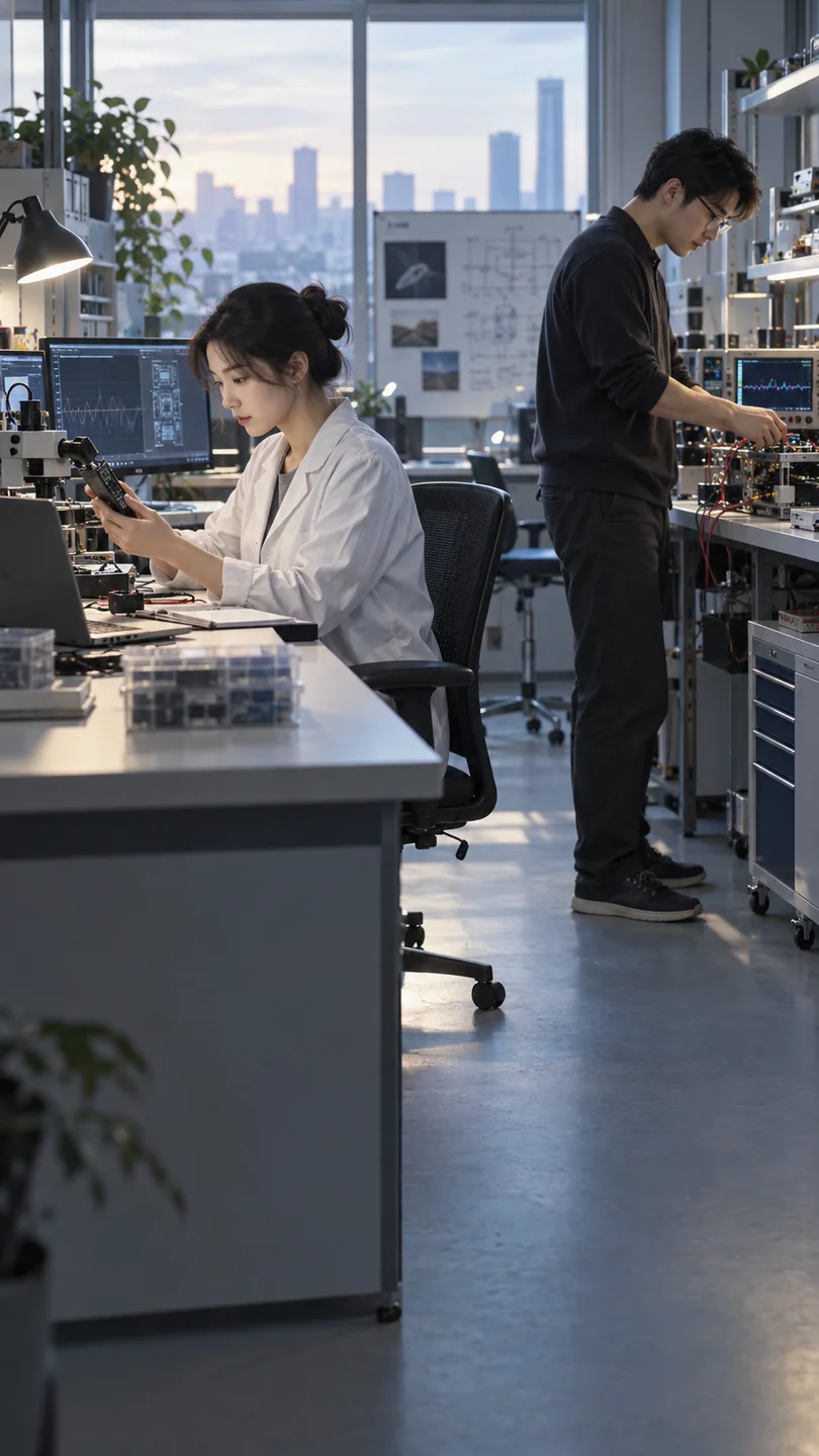 团队安静工作的情境