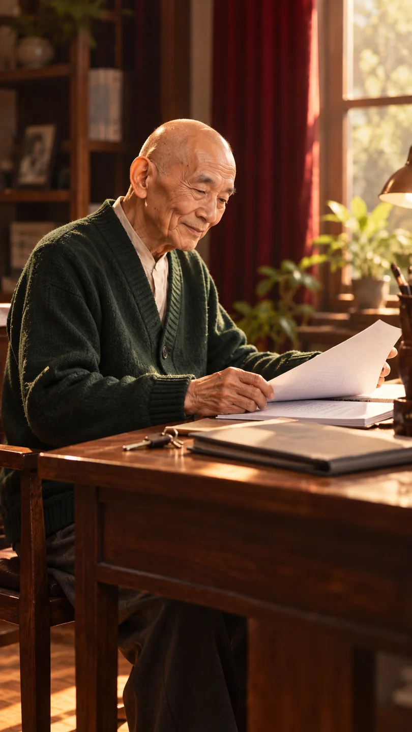 晚年游本昌阅读排戏资料