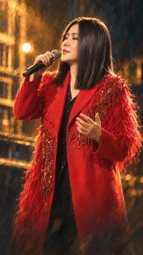 多年后继续认真唱歌的田震